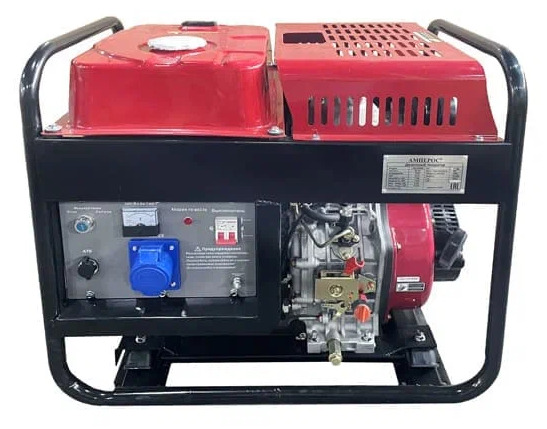 Дизельный генератор АМПЕРОС LDG 6500 CLE