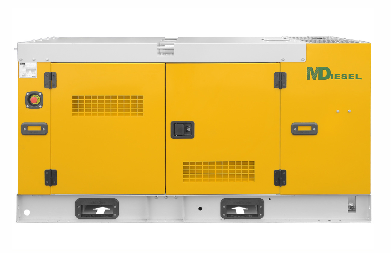 Дизельный генератор MitsuDiesel МД АД-24С-Т400-2РКМ29 (MDH 30 4L) в шумозащитном кожухе с АВР
